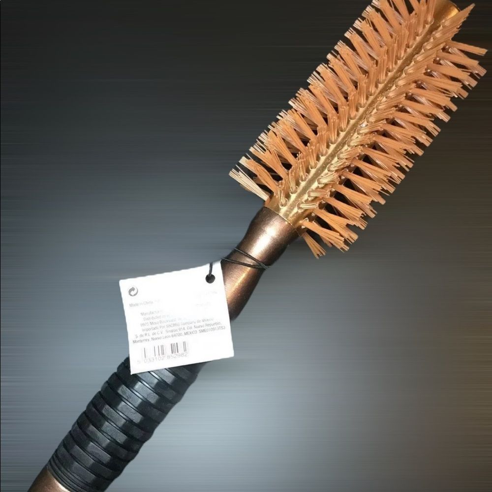 ION  Coppery Aluminum Thermal Round Brush NewTags
